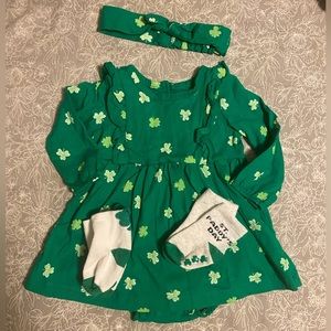 Baby Girl Carter’s St. Patrick’s Day Dress